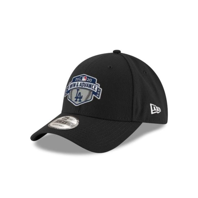 Los Angeles Dodgers Gorra | New Era MLB League Division Series Locker Room 9forty Adjustable Cap Mexico - Negros